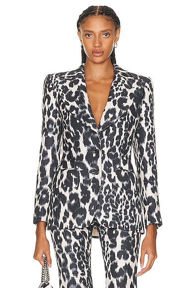 Leopard Printed Jacket