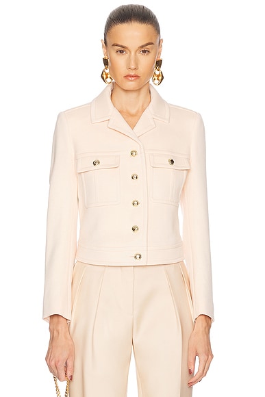 Cropped Safari Jacket