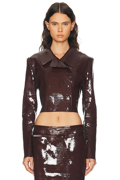Nappa Double Breasted Jacket