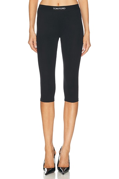 TOM FORD Modal Yoga Pant in Black