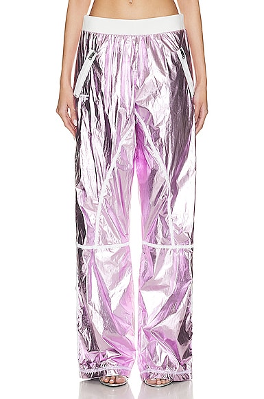 TOM FORD LAMINATED TRACK PANT