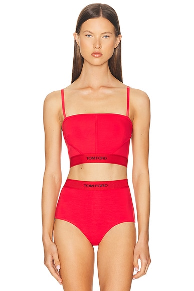 TOM FORD Signature Top in Scarlet