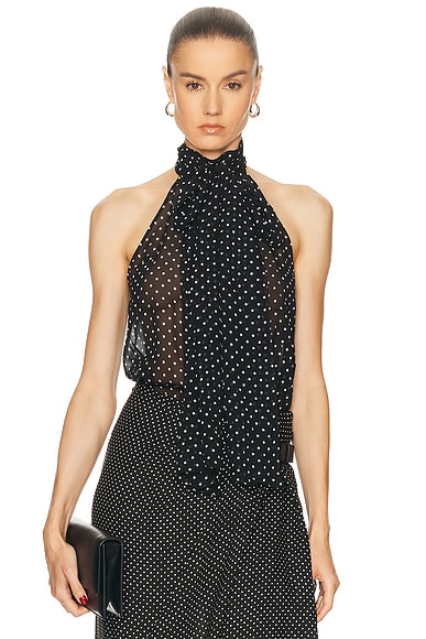 Halterneck Lavalliere Top