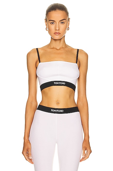TOM FORD Signature Top in White | FWRD