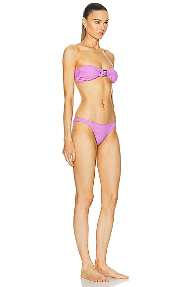 Shop Tom Ford Tricot Bikini Set In Violet