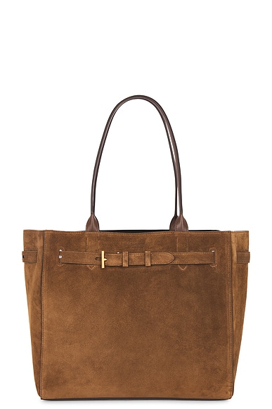 Audrey Medium Suede Tote Bag