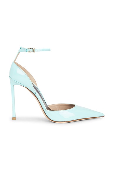 TOM FORD Ankle Strap Pump in Aqua