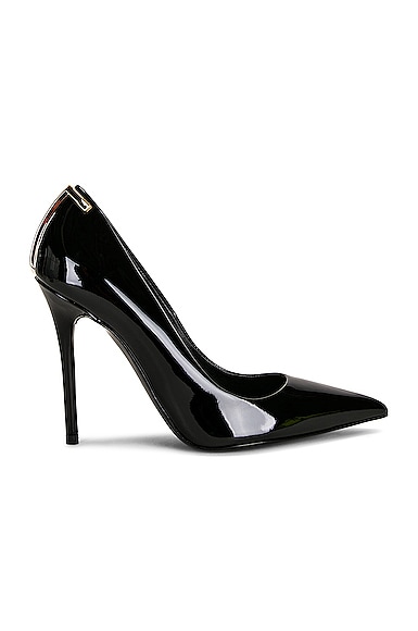 TOM FORD Patent Iconic T Pump 105 in Black
