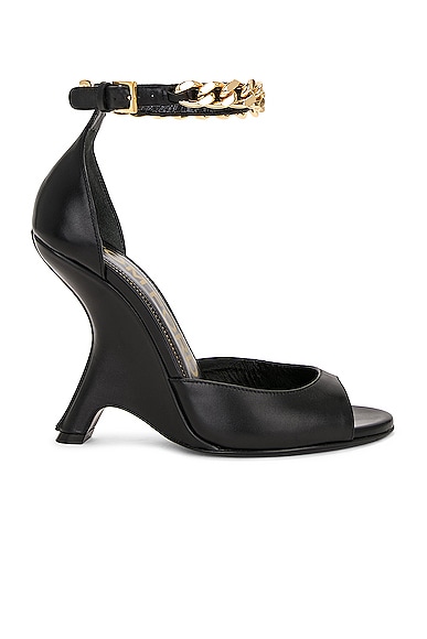 TOM FORD Iconic Chain 105 Sandal in Black