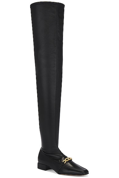 Shop Tom Ford Whitney Over The Knee Boot In Black