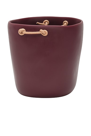 Tina Frey Designs Champagne Bucket in Oxblood