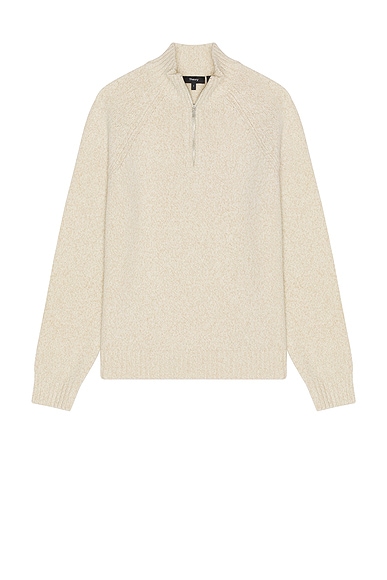 Quarter Zip Soft Twist Sweater