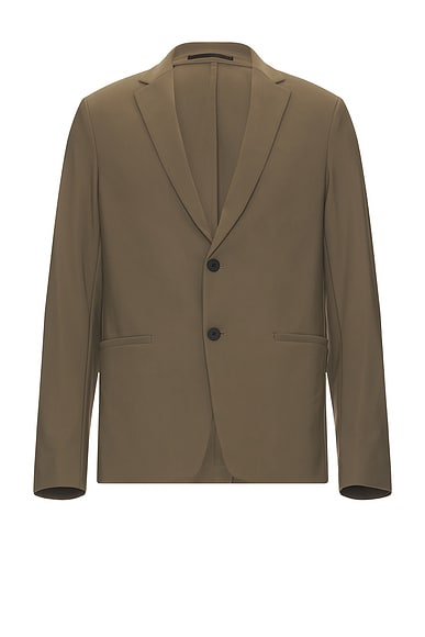 Theory Clinton Blazer in Dark Moss