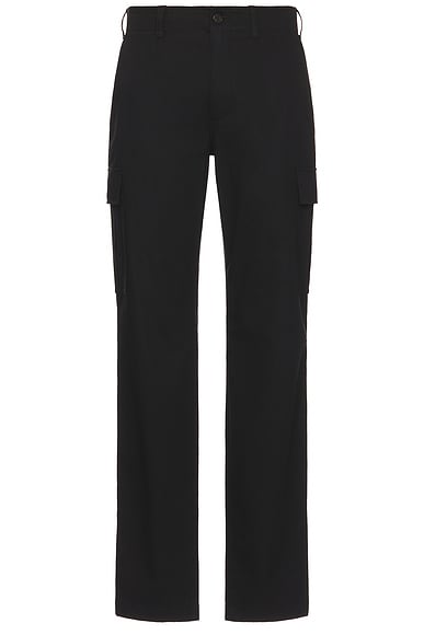 Theory Straight Marvel Pant in Black