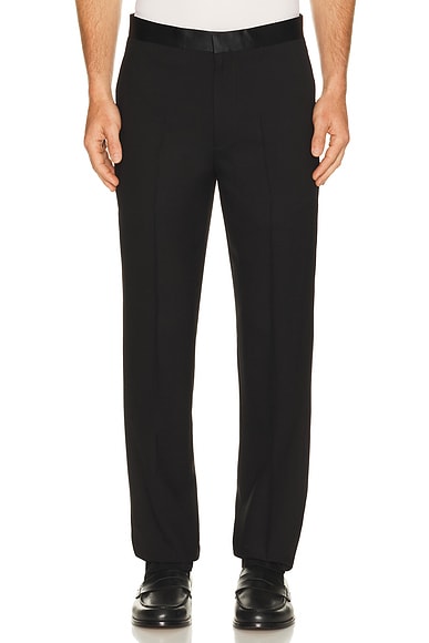 Mayer Tuxedo Pant in Stretch Wool