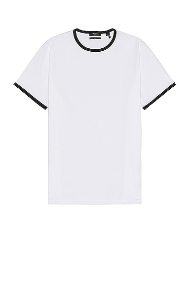 Theory Cilian T-shirt in White & Black