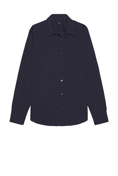 Theory Sylvain Wealth Shirt in Eclipse