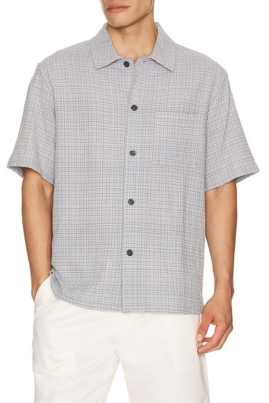 Mini Texture Check Shirt