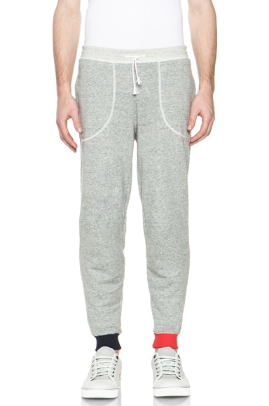 THIS IS NOT A POLO SHIRT. by band of outsiders Sweatpant in Grey | FWRD
