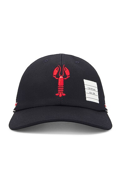 Lobster Icon 6-Panel Baseball Cap