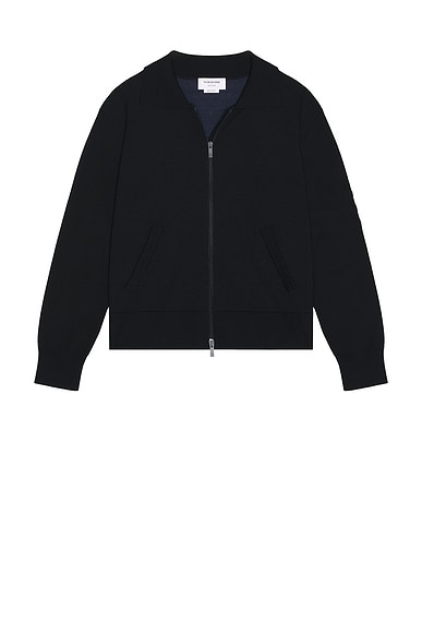 ☆VIP価格☆ THOM BROWNE フーディ zip THOM BROWNE(トムブラウン) パーカー・フーディ(レディース