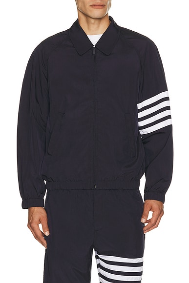 Zip Front Raglan Coach Jacket