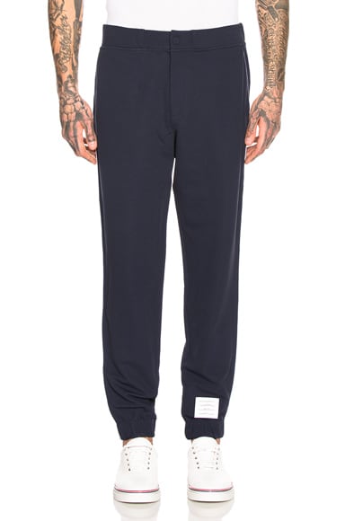 Technical Knit Piping Sweatpants