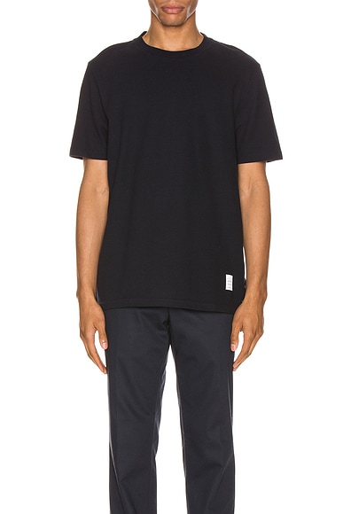 THOM BROWNE RELAXED STRIPE TEE TMBX-MS181