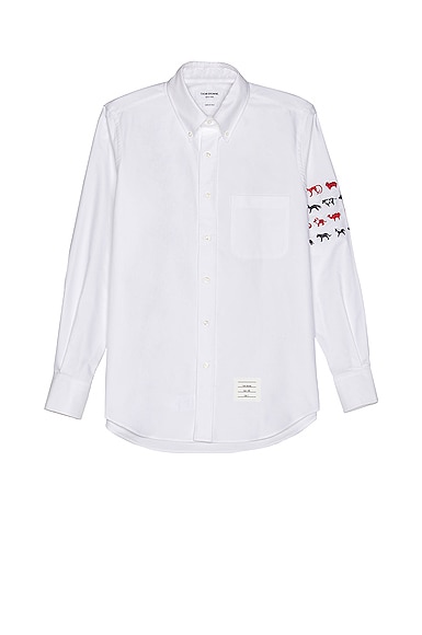 Embroidered Button Down