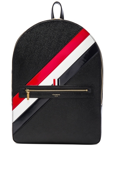 Diagonal Stripe Backpack