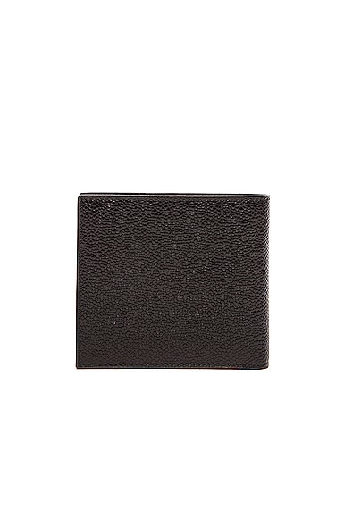 THOM BROWNE PEBBLE GRAIN BILLFOLD,TMBX-MY8