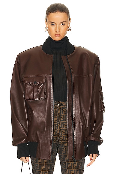 THE MANNEI Le Mans Jacket in Brown