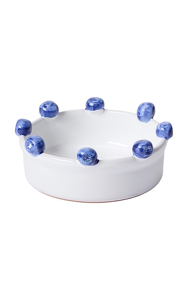 Puglia Blueberry Serving Bowl