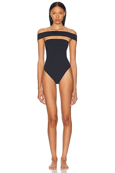 Tropic of C Olivia One Piece Swimsuit in Black