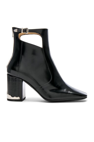 pamela snake embossed leather tall boot