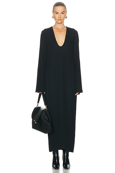 Bell-Sleeve Dress