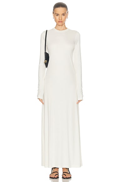 Caroline long sleeve midi dress top