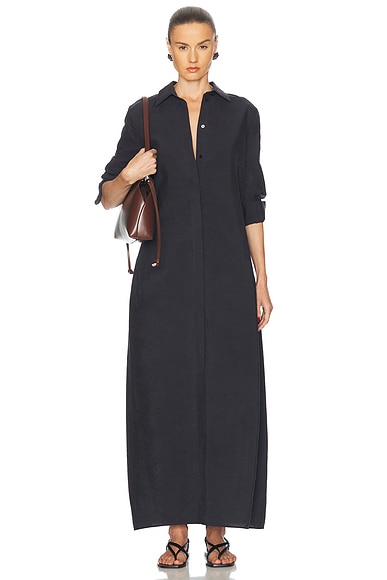 Toteme Parachute Shirt Dress in Nightfall