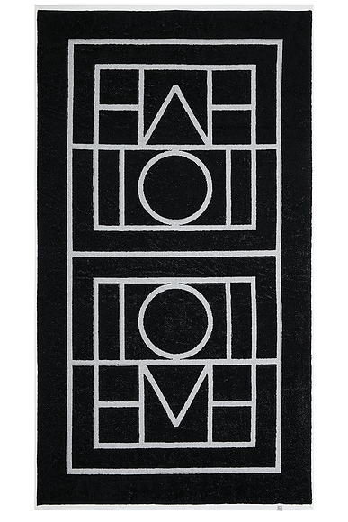 Monogram Jacquard Beach Towel