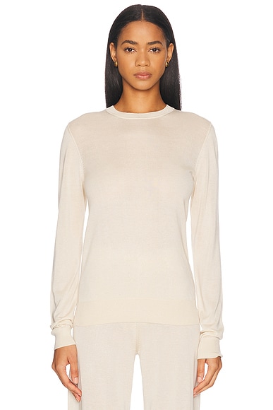 Fine Crewneck Knit Sweater