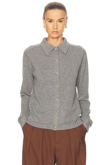 Raglan Sleeve Cashmere Cardigan