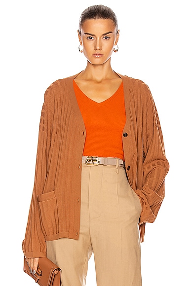 TOTÊME VINCI RIB CARDIGAN