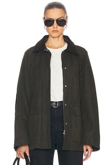 Toteme Country Jacket in Forest