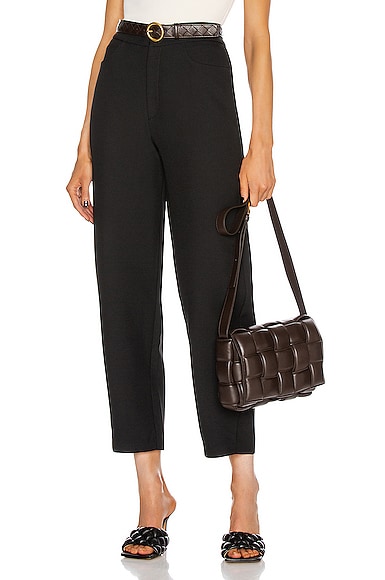 Toteme Novara Trouser in Black | FWRD