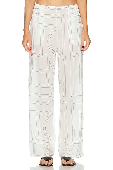 Monogram Cotton Blend PJ Pant