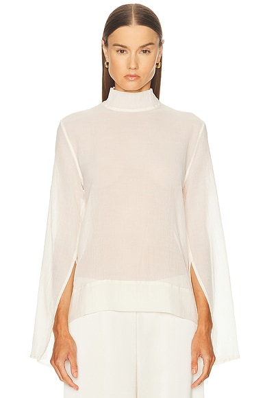 Slit Sleeve Blouse