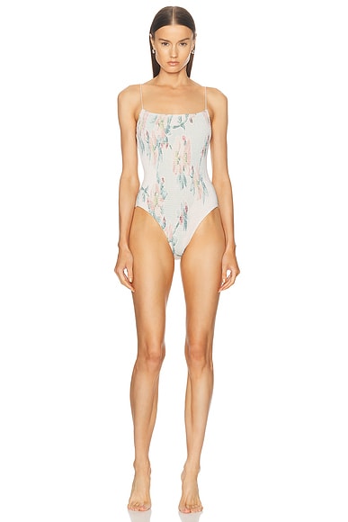 Alexander Wang Cutout Swimsuit in Bright Pink | FWRD