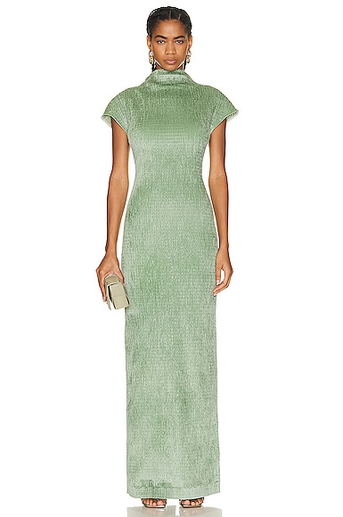 tove green dress Kyra in Sage fallphotos26