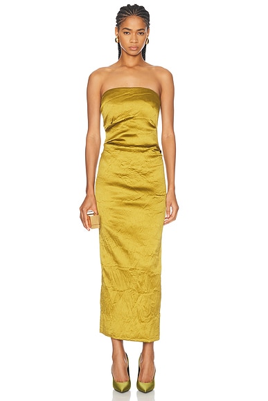 Kezia Dress in Gold