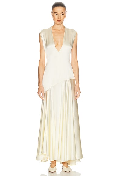 TOVE Edan Dress in Vanilla
